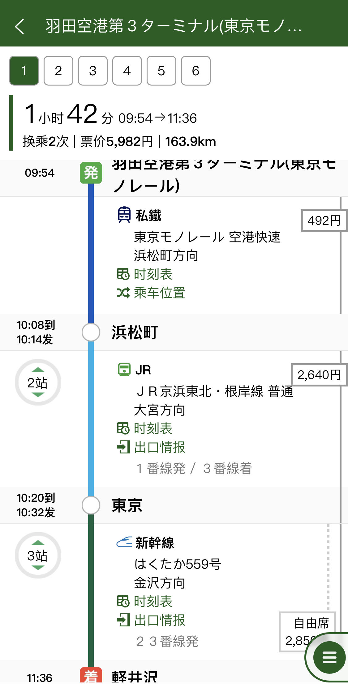 2023轻井泽交通指南一篇看懂 T50