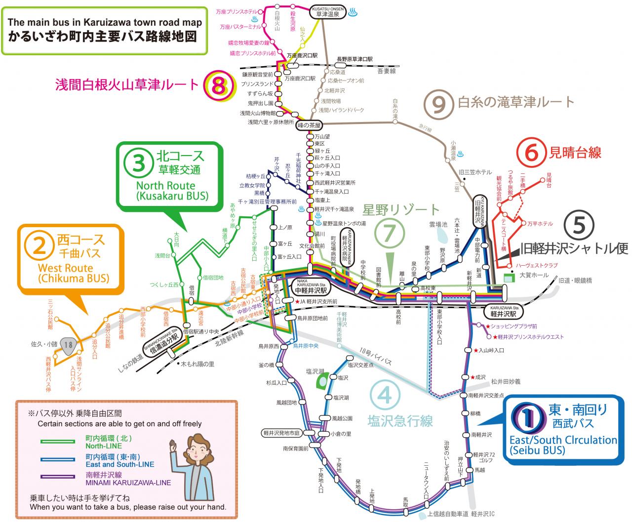 一篇看懂轻井泽交通