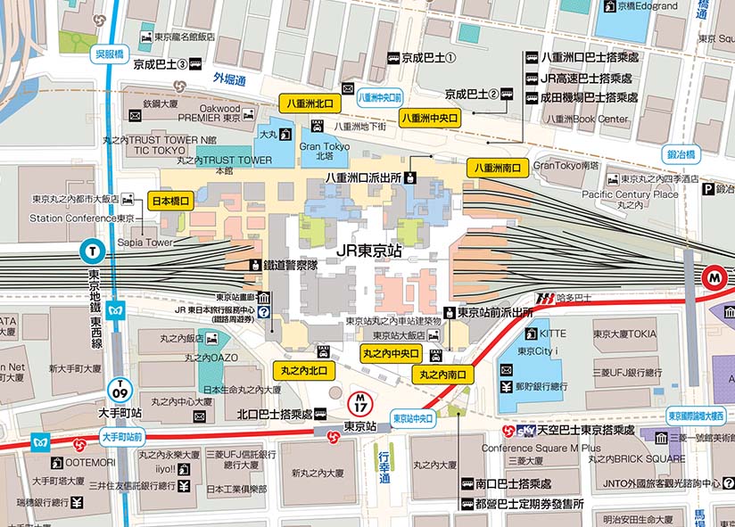 看清摸透「东京车站」站内不迷路「东京车站」超强导览 T10
