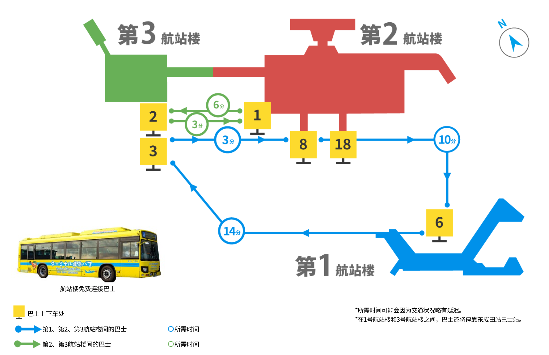 成田机场站内指南 T02