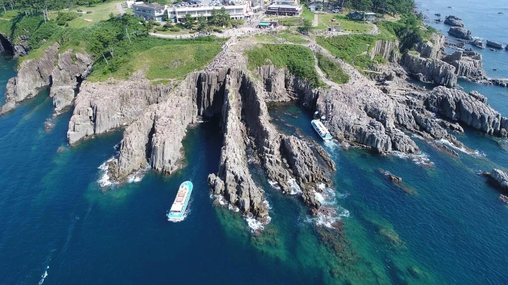 福井县风光 | 沧海桑田的变迁——越前海岸的鉾島