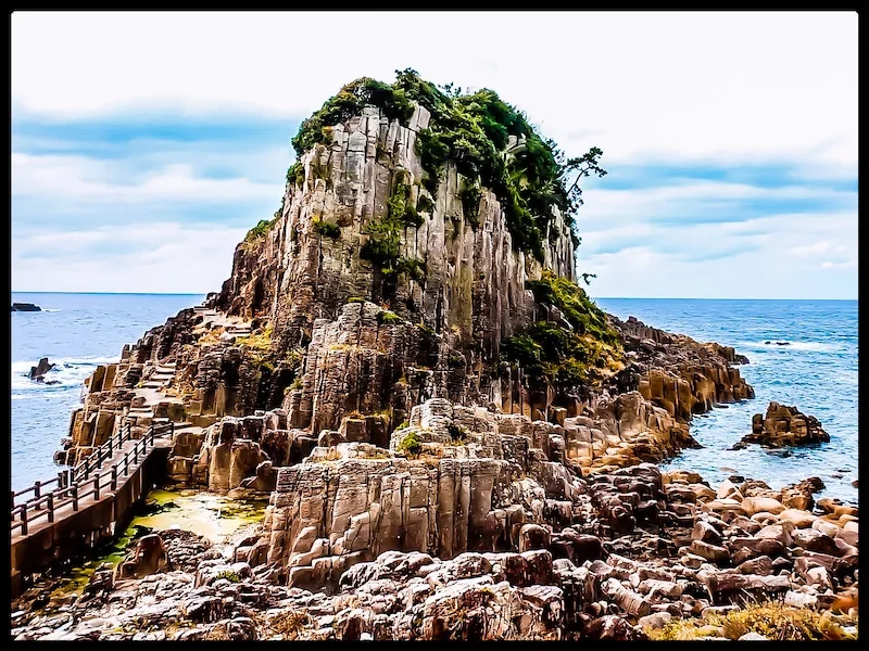 福井县风光 | 沧海桑田的变迁——越前海岸的鉾島