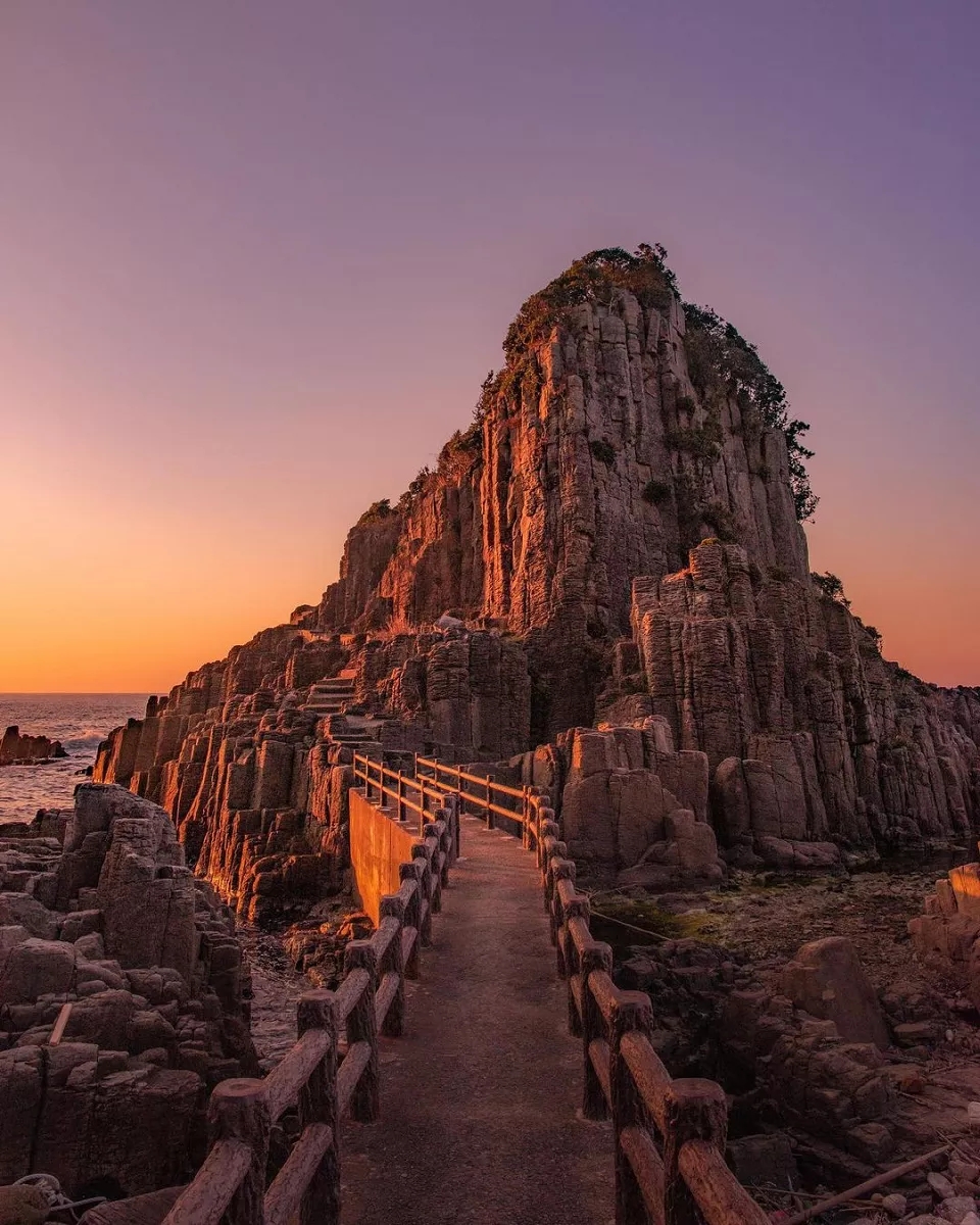 福井县风光 | 沧海桑田的变迁——越前海岸的鉾島