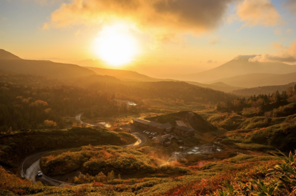 走风光游四季 日本全国红叶名胜景点之东北 北海道篇