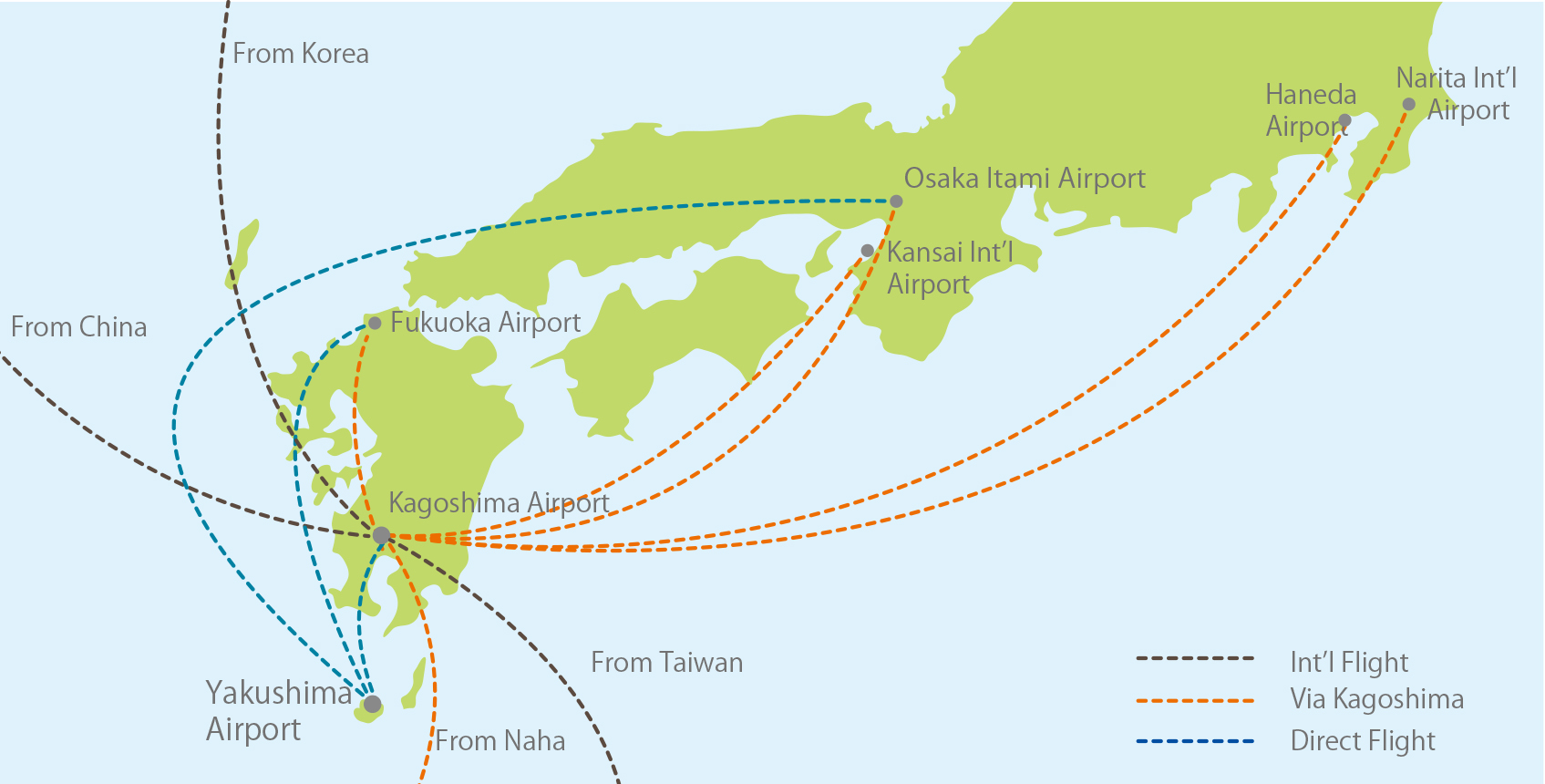 看宫崎骏的《幽灵公主》，去九州的屋久岛