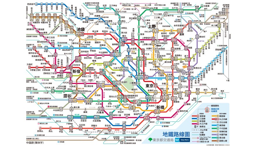 2023最新！东京轨道交通系统介绍 T01