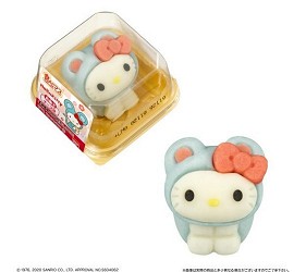 日本超商三丽鸥和菓子、麻糬烧开卖！2020鼠年Hello Kitty、大耳狗、布丁狗一次收服